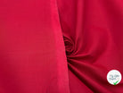 COTONNADE UNIE FRAMBOISE CARDINAL - My Little Coupon - tissu - coudre