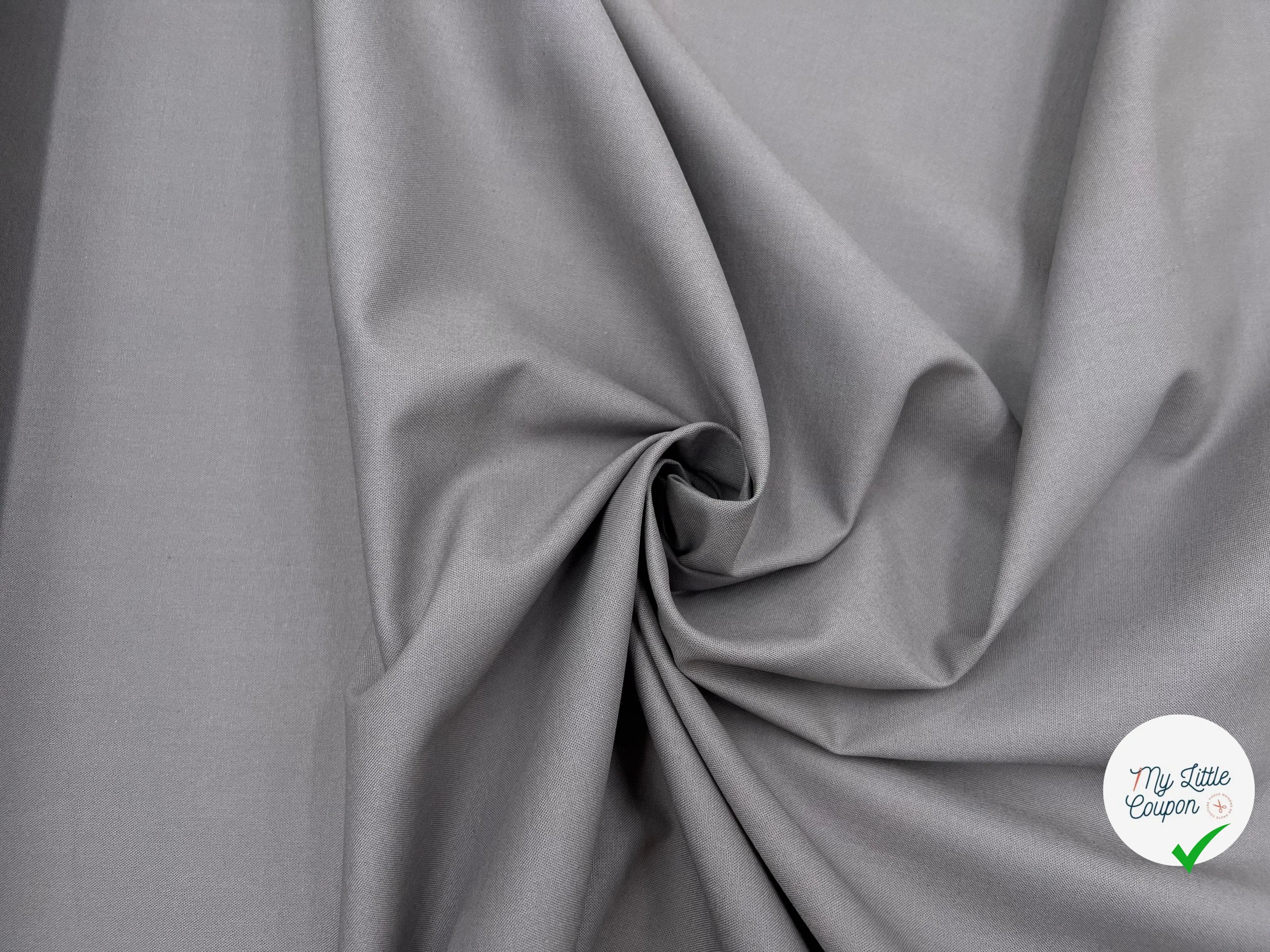 COTONNADE UNIE FLANELLE - My Little Coupon - tissu - coudre