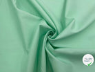 COTONNADE UNIE MENTHE - My Little Coupon - tissu - coudre