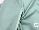 COTONNADE UNIE VERT JADE - My Little Coupon - tissu - coudre