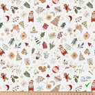 COTONNADE VISBY BLANC / ROUGE 1E NUM Y1 150 - My Little Coupon