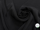 CREPE ACETATE VISCOSE LOURD NOIR 130CM - My Little Coupon