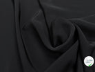 CREPE ACETATE VISCOSE LOURD NOIR 130CM - My Little Coupon