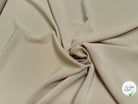 CREPE BEAU TOMBÉ BEIGE VANILLE LÉGÈREMENT SATINÉ - My Little Coupon