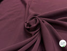 CREPE BEAU TOMBÉ BURGUNDY STRETCH - My Little Coupon