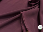 CREPE BEAU TOMBÉ BURGUNDY STRETCH - My Little Coupon