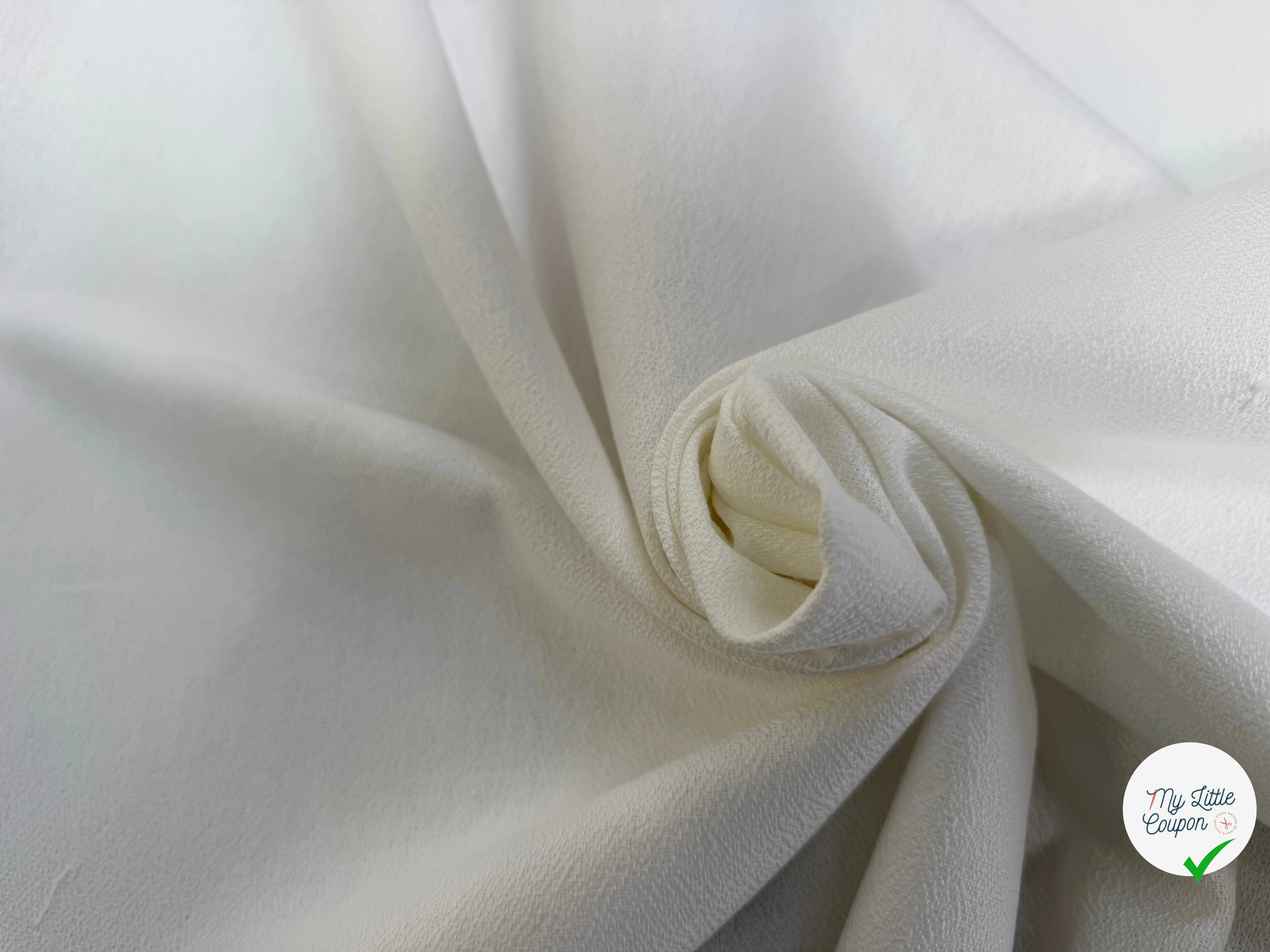 CREPE COTON NATTÉ QUALITÉ COUTURE MADE IN FRANCE 🇫🇷 - My Little Coupon