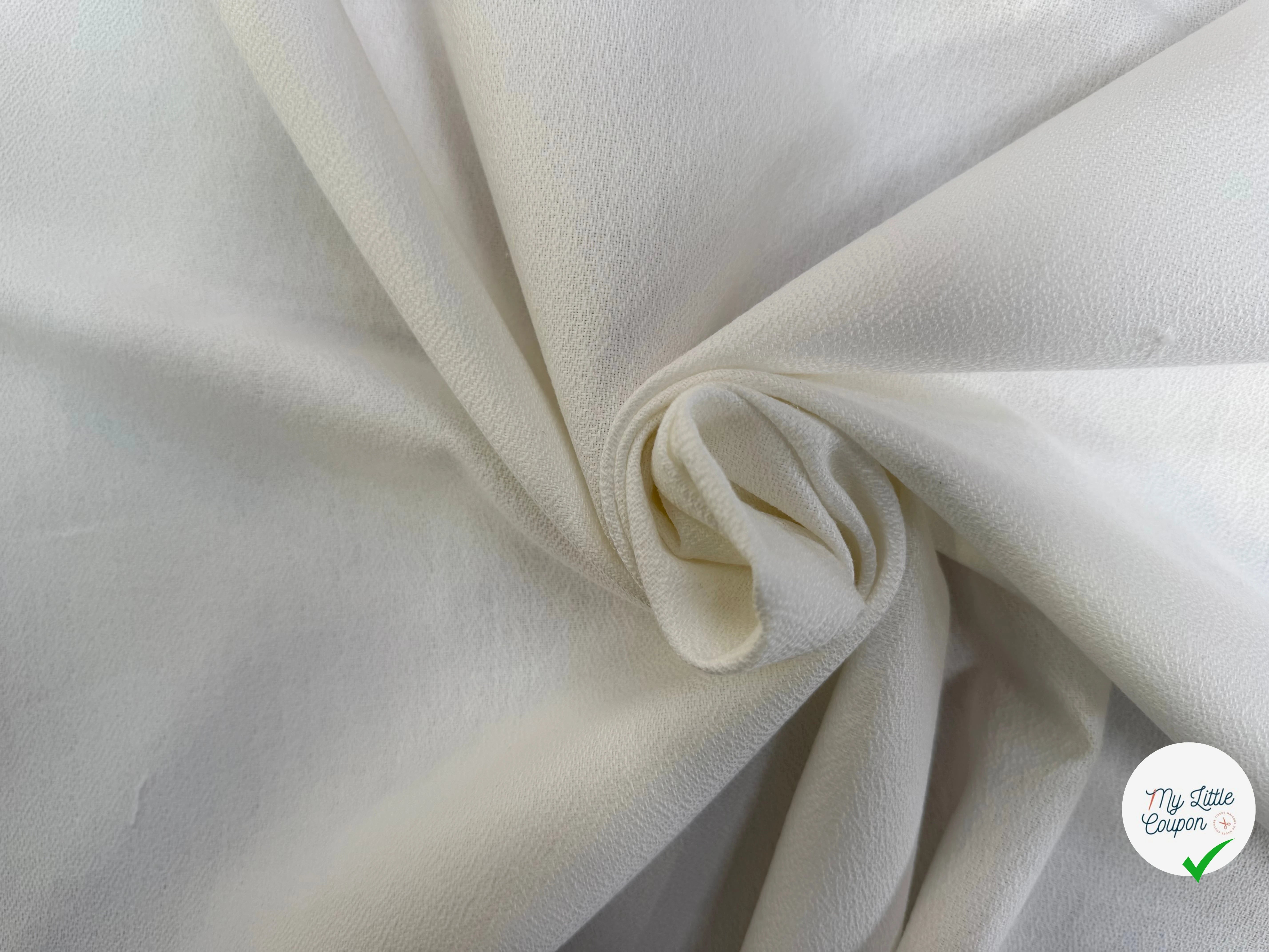 CREPE COTON NATTÉ QUALITÉ COUTURE MADE IN FRANCE 🇫🇷 - My Little Coupon