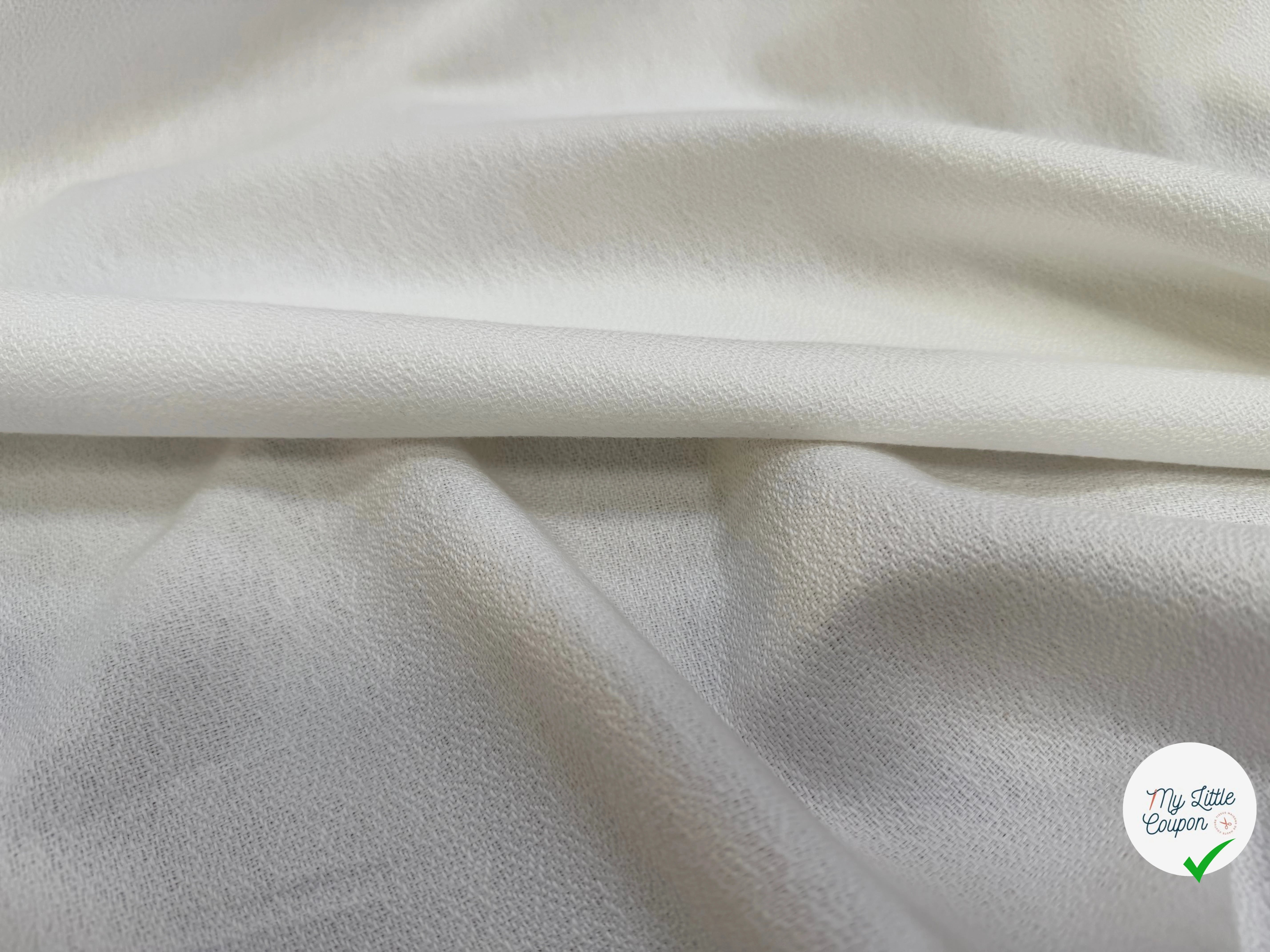 CREPE COTON NATTÉ QUALITÉ COUTURE MADE IN FRANCE 🇫🇷 - My Little Coupon