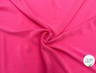 CRÊPE DE CHINE 100% SOIE FUSCHIA - My Little Coupon - tissu - coudre