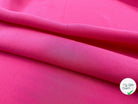 CRÊPE DE CHINE 100% SOIE FUSCHIA - My Little Coupon - tissu - coudre