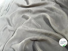 CRÊPE DE CHINE 100% SOIE GRIS UNI - My Little Coupon