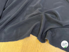 CREPE DE CHINE 100% SOIE NOIR ANTHRACITE FLUIDE - My Little Coupon