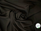CRÊPE DE CHINE 100% SOIE NOIR - My Little Coupon - tissu - coudre