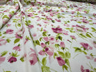 CRÊPE DE CHINE FLEUR DE ROMANCE 100 % SOIE - My Little Coupon