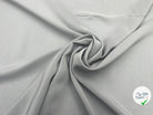 CRÊPE DE CHINE GRIS SOURIS LÉGER 100% SOIE - My Little Coupon - tissu - coudre