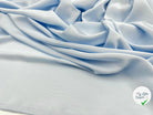 CRÊPE DE CHINE LÉGER BLEU CIEL CLAIR - My Little Coupon - tissu - coudre