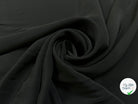 CRÊPE DE CHINE NOIR LÉGER - My Little Coupon - tissu - coudre