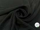 CRÊPE DE CHINE NOIR LÉGER - My Little Coupon - tissu - coudre