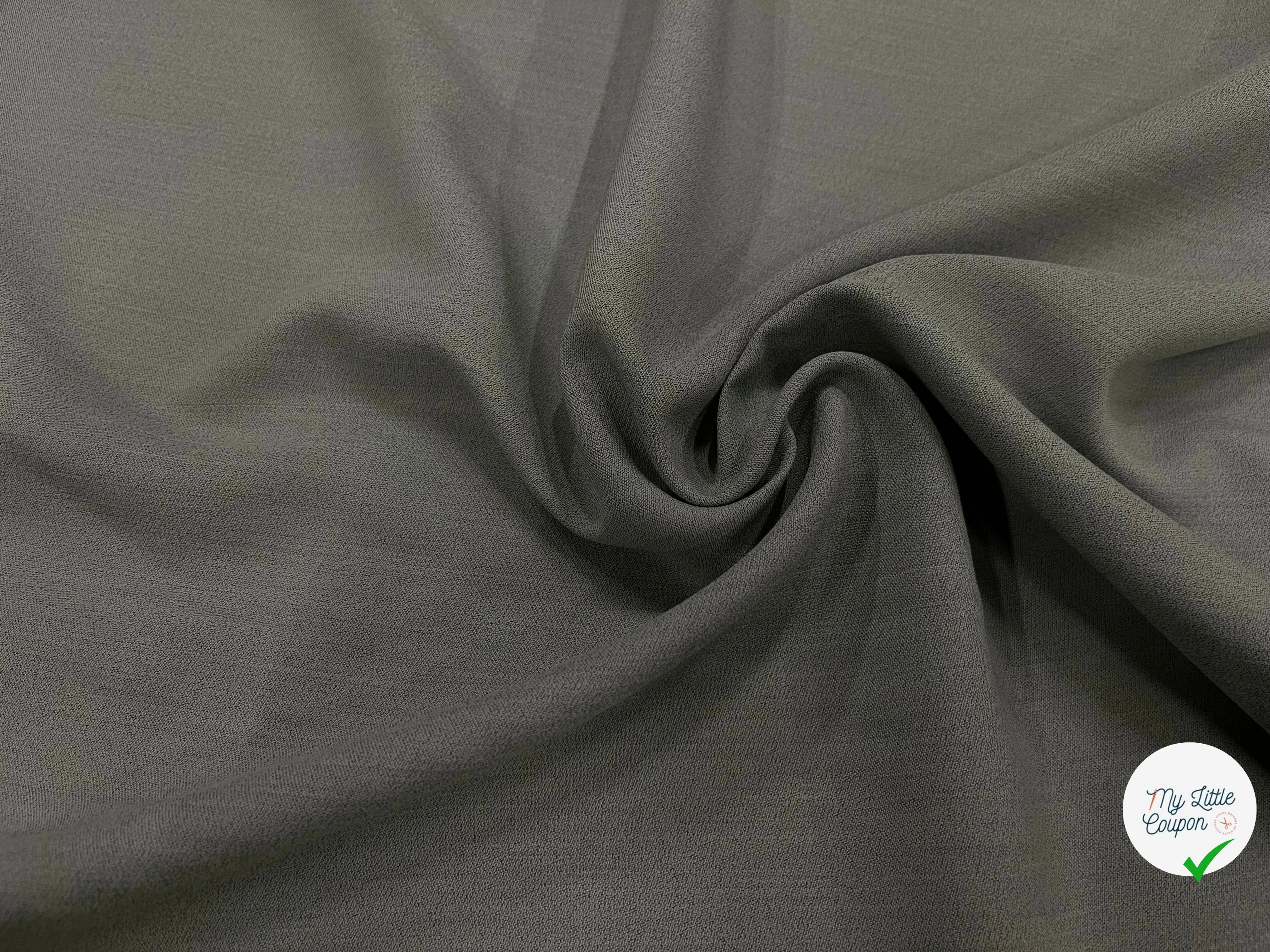 CREPE DE LAINE BELU GRIS - My Little Coupon