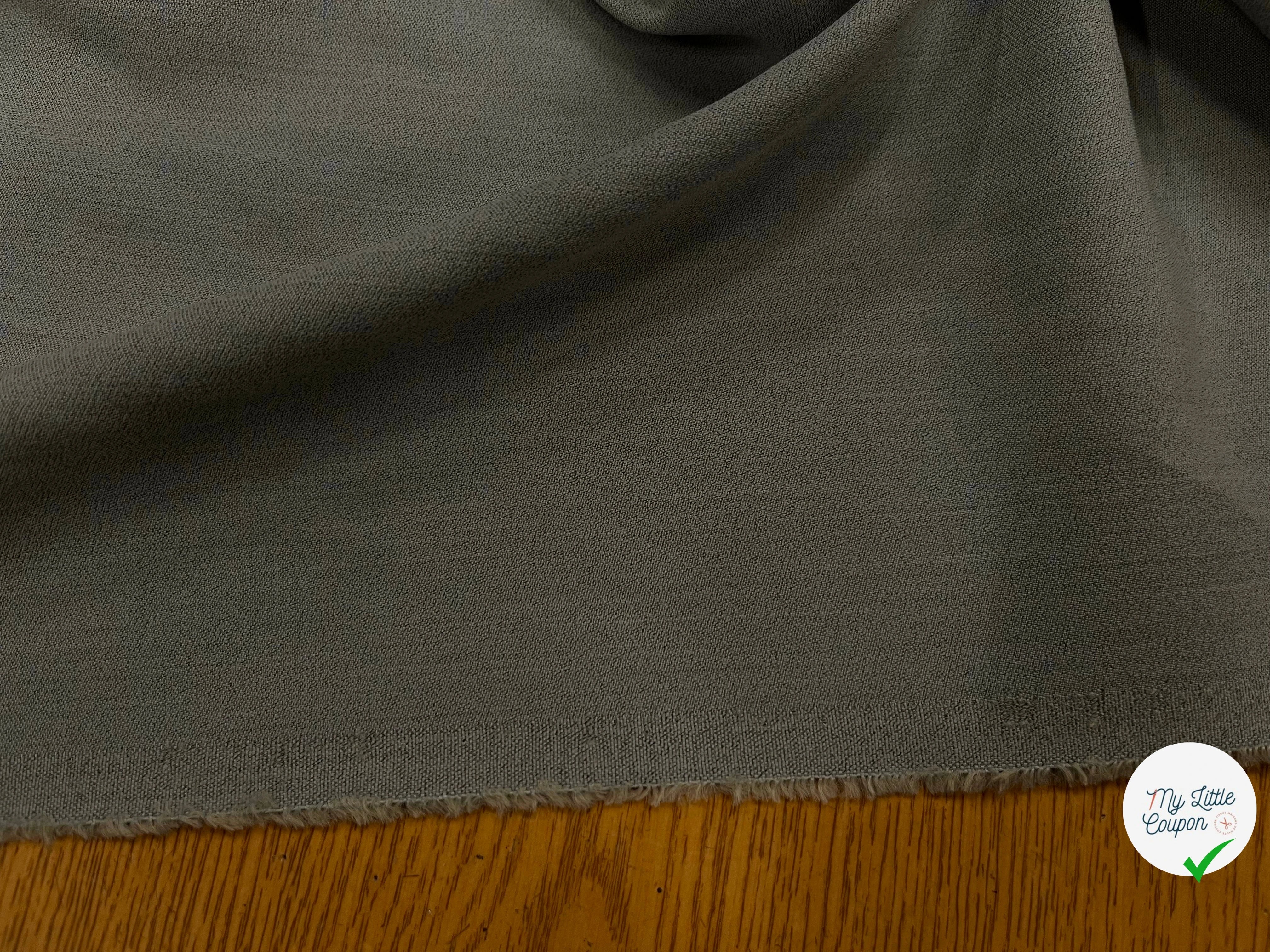 CREPE DE LAINE BELU GRIS - My Little Coupon