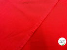 CRÊPE DE LAINE VISCOSE STRETCH ROUGE VERMILLON - My Little Coupon - tissu - coudre