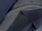 CREPE DE SOIE DOUBLE GEORGETTE FLUIDE BLEU NUIT - My Little Coupon