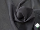 CREPE DE SOIE DOUBLE GEORGETTE LAIZE 100 STRETCH BLEU GRIS - My Little Coupon