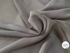 CREPE DE SOIE DOUBLE GEORGETTE  LAIZE 100 TAUPE - My Little Coupon