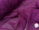 CREPE DE SOIE DOUBLE GEORGETTE ROSE VIOLET 140 DE LAIZE - My Little Coupon