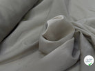 CREPE DE SOIE DOUBLE GEORGETTE STRETCH GRIS - My Little Coupon