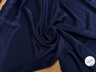 CREPE DE SOIE ENVERS SATIN VELOUTÉ BLEU - My Little Coupon