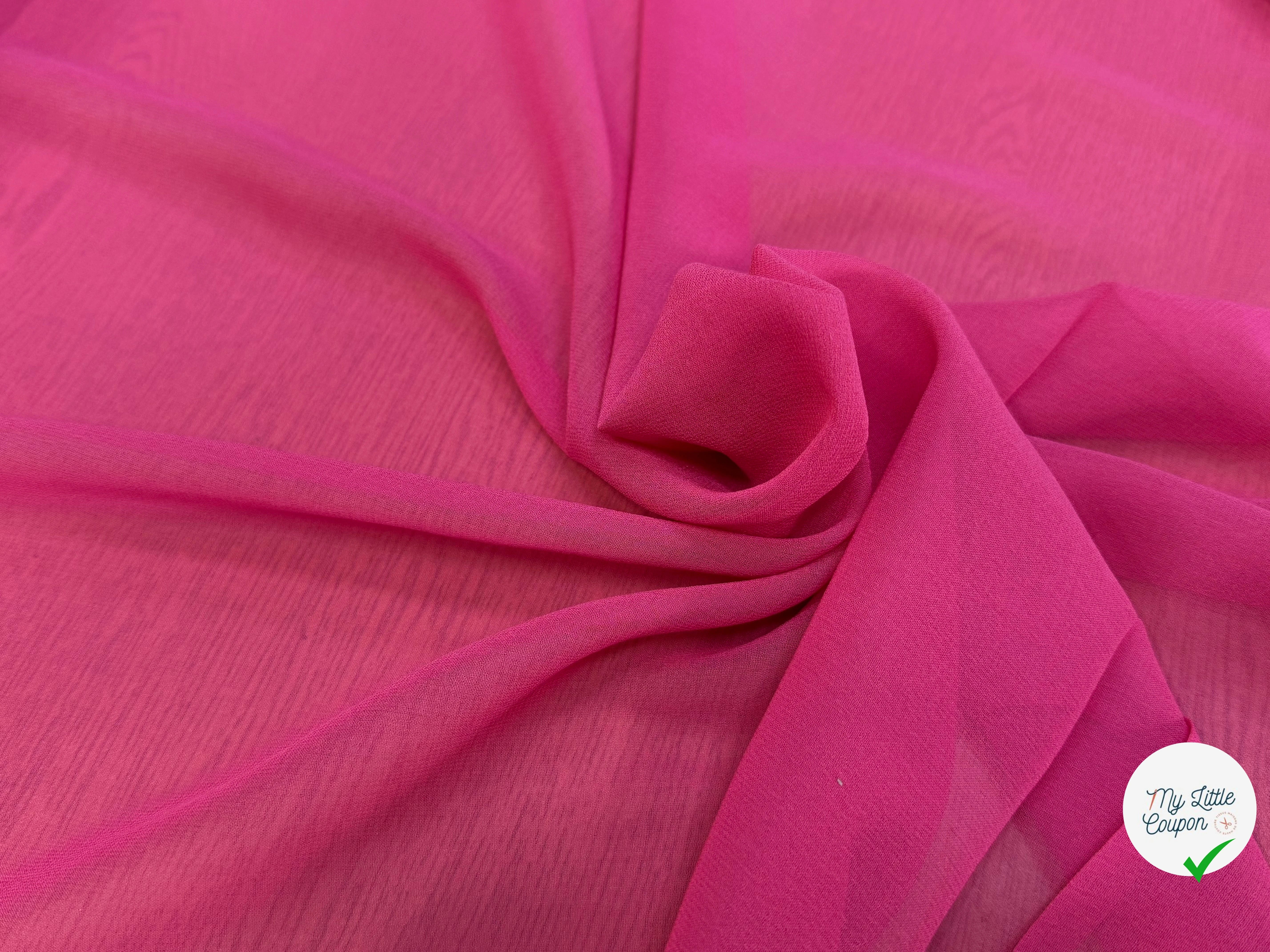 CREPE DE SOIE ROSE FLUIDE - My Little Coupon