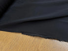 CREPE DE SOIE STRETCH ET FLUIDE NOIR 91% SOIE 130CM - My Little Coupon