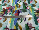 CREPE DE VISCOSE IMPRIMÉ GRAPHIQUE MULTICOLORE FANTASY JAPON - My Little Coupon