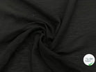 CRÊPE DE VISCOSE MATE NOIRE - My Little Coupon - tissu - coudre
