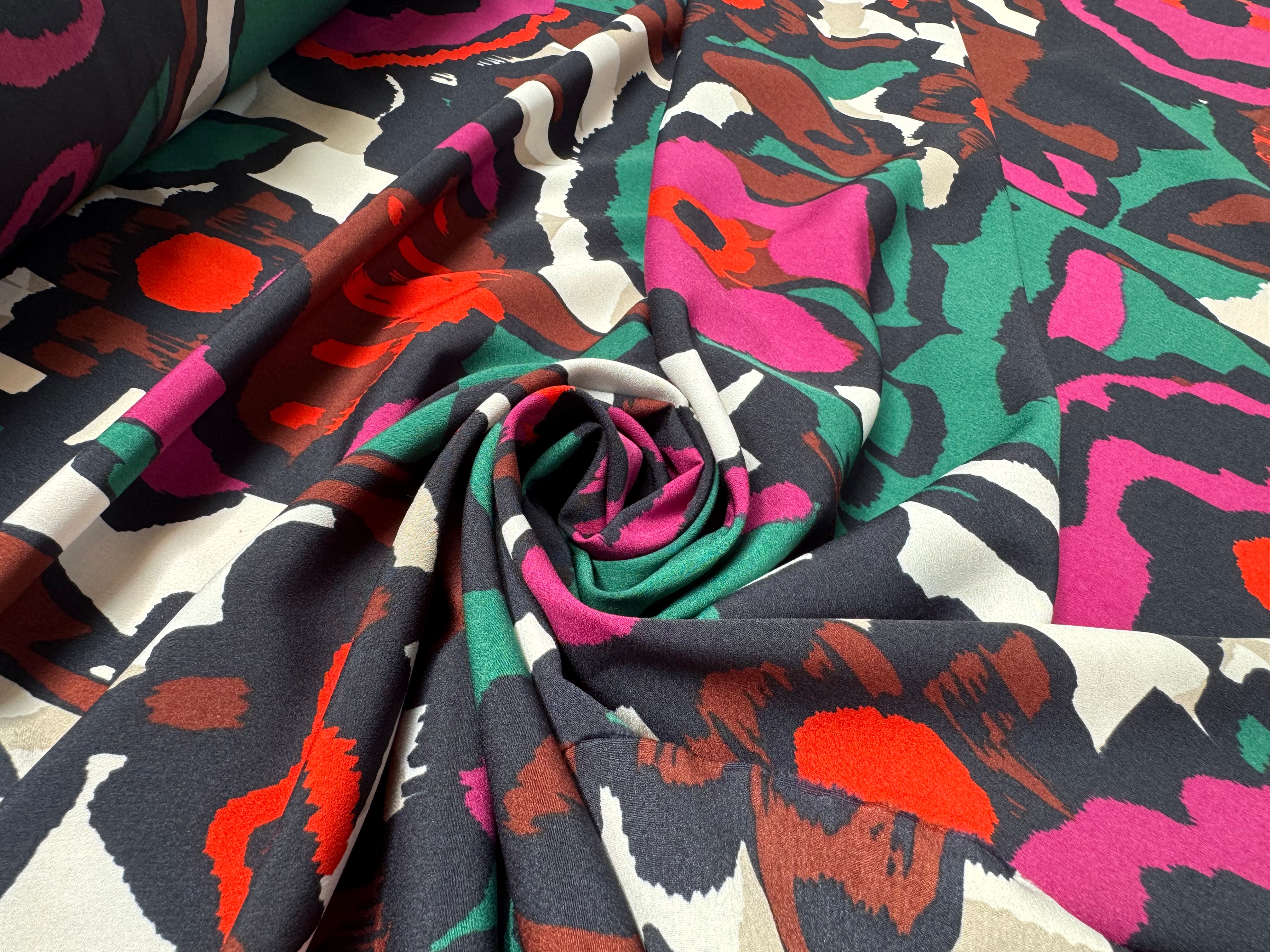 CREPE EFFET PEINTURE MULTICOLRE - My Little Coupon