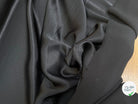 CREPE ENVERS SATIN 100% VISCOSE NOIR TOMBÉ FLUIDE - My Little Coupon