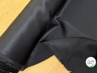 CREPE ENVERS SATIN 100% VISCOSE NOIR TOMBÉ FLUIDE - My Little Coupon