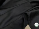 CREPE ENVERS SATIN ACETATE VISCOSE LOURD NOIR 72% ACETATE QUALITÉ COUTURE - My Little Coupon