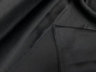 CREPE ENVERS SATIN ACETATE VISCOSE NOIR COUTURE - My Little Coupon