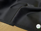 CREPE ENVERS SATIN ACETATE VISCOSE TRÈS BEAU TOMBÉ NOIR COUTURE - My Little Coupon