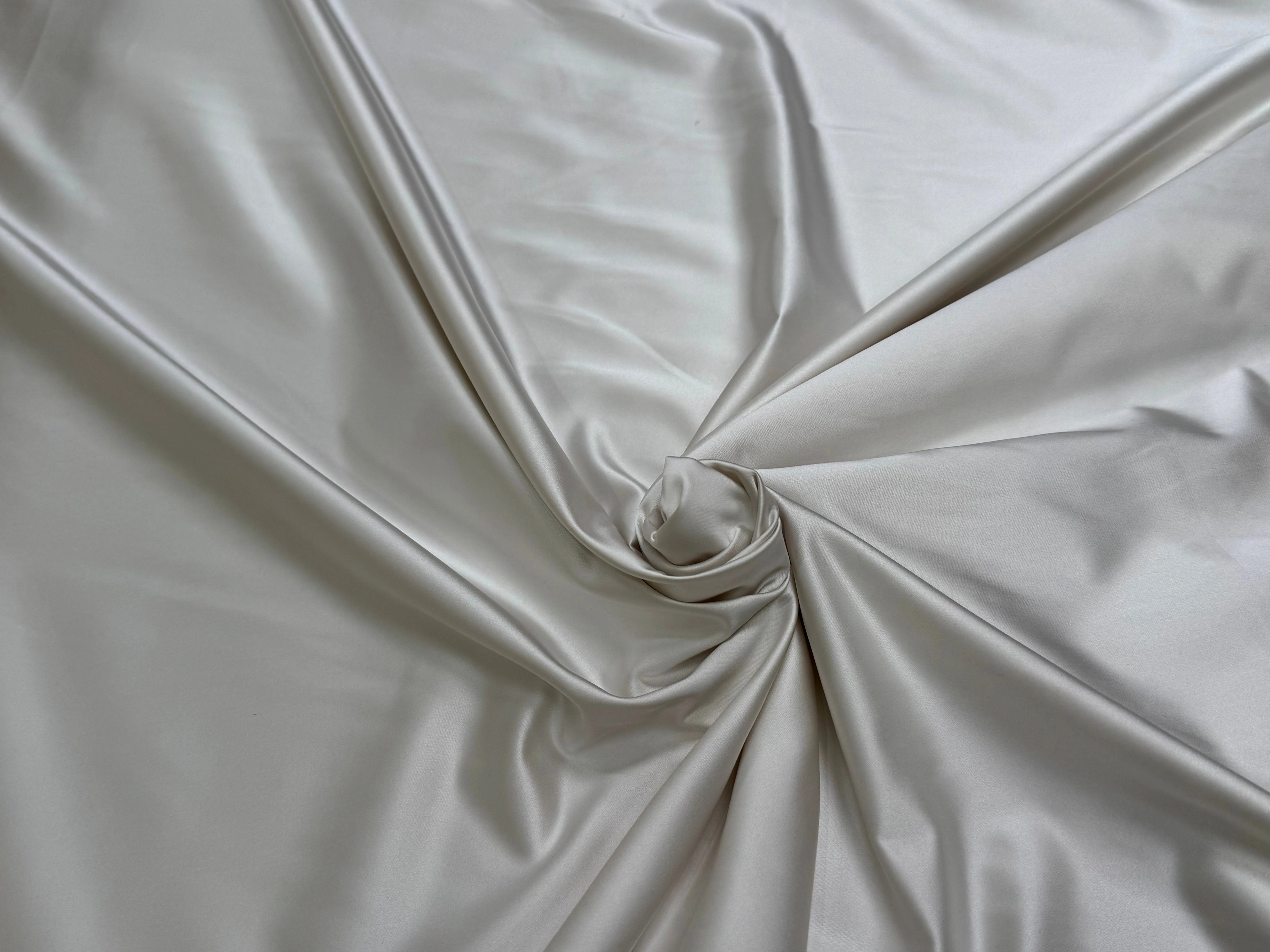 CREPE ENVERS SATIN BELLE TENUE CRAIE - My Little Coupon
