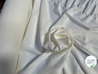 CREPE ENVERS SATIN BLANC VISCOSE ENNOBLISSEMENT FRANCAIS - My Little Coupon