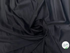 CREPE ENVERS SATIN COUTURE NOIR MAT VISCOSE 17% LAINE - My Little Coupon