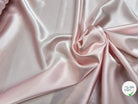 CREPE ENVERS SATIN LOURD ROSE PALE STRETCH - My Little Coupon