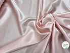 CREPE ENVERS SATIN LOURD ROSE PALE STRETCH - My Little Coupon