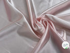 CREPE ENVERS SATIN LOURD ROSE PALE STRETCH - My Little Coupon