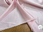 CREPE ENVERS SATIN LOURD ROSE PALE STRETCH - My Little Coupon