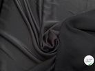 CREPE ENVERS SATIN LOURD TRÈS BEAU TOMBÉ NOIR 390 - My Little Coupon